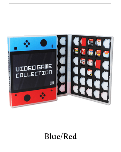 Nintendo Switch game cases - blue/red case